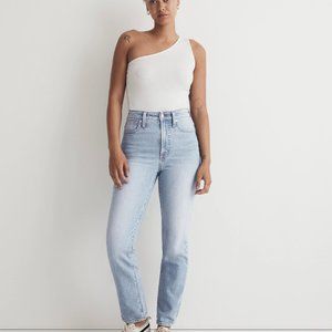 Madewell Curvy Perfect Vintage Jean (Size 28) in Merle Wash